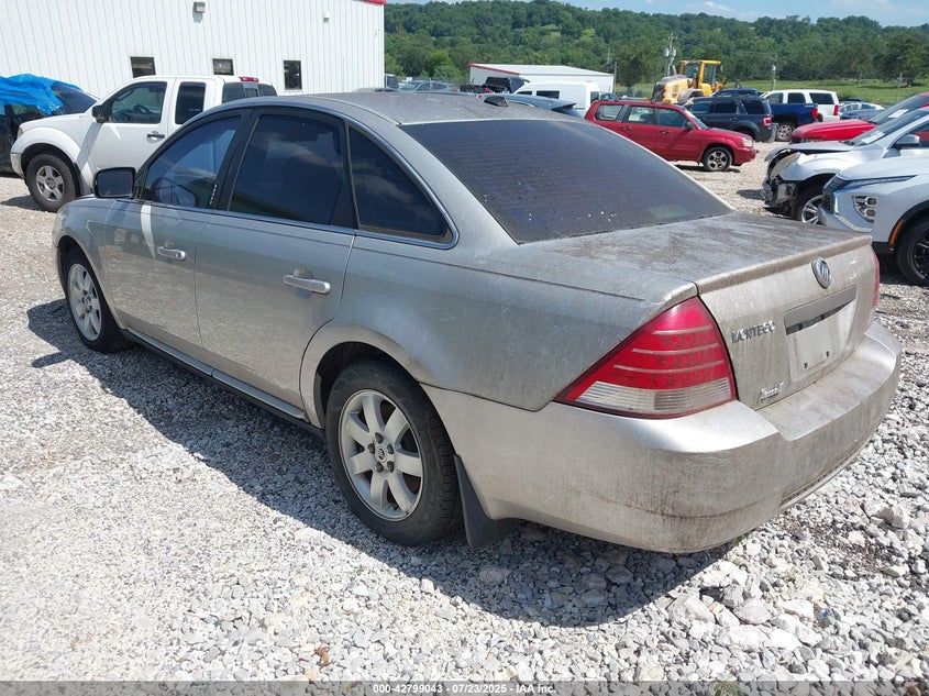 2007 Mercury Montego Luxury VIN: 1MEFM40157G604741 Lot: 42799043