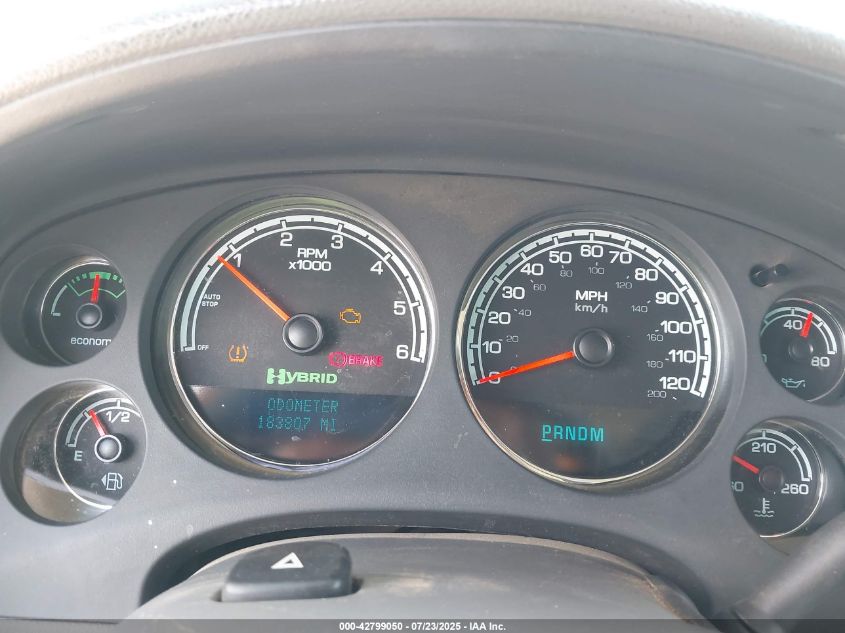 2008 Chevrolet Tahoe Hybrid VIN: 1GNFC13508R211339 Lot: 42799050