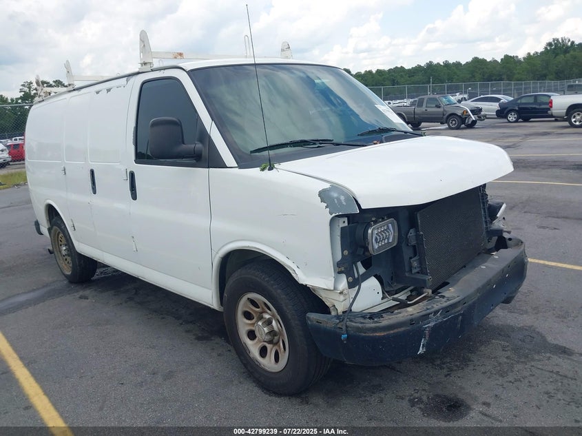 1GCSGAFX5B1125863 2011 Chevrolet Express 1500 Work Van auction photo 1