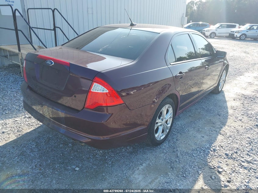 Vin: 3fahp0ha3cr431762, lot: 43292700, ford fusion se 20124