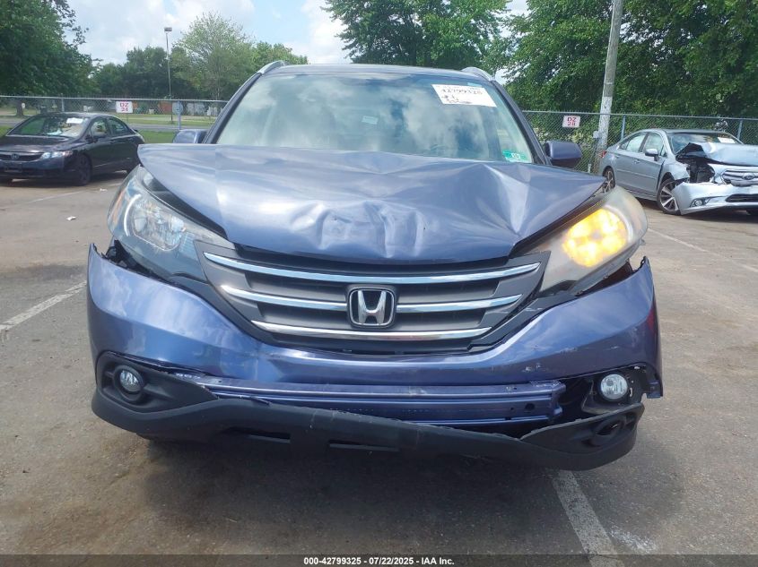 2012 Honda Cr-V Ex-L VIN: JHLRM4H74CC018740 Lot: 42799325