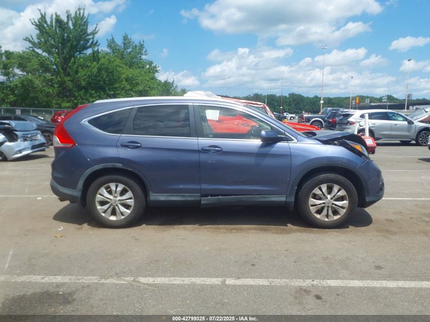 2012 Honda Cr-V Ex-L VIN: JHLRM4H74CC018740 Lot: 42799325