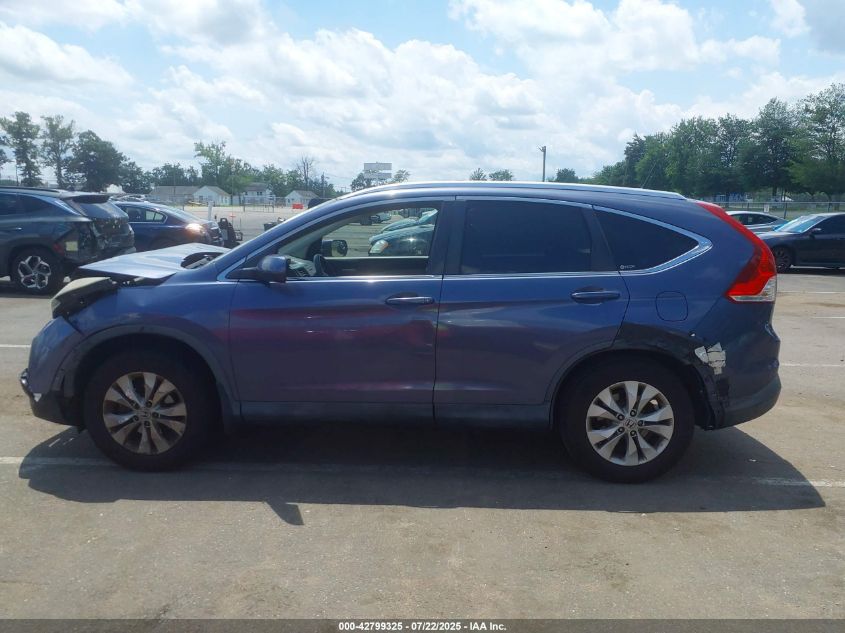 2012 Honda Cr-V Ex-L VIN: JHLRM4H74CC018740 Lot: 42799325