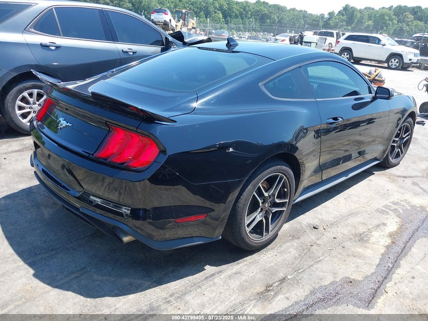 2021 Ford Mustang 2.3 Ecoboost Premium Fastback Black Lot 111042799405 Vin 1FA6P8TH7M5151275
