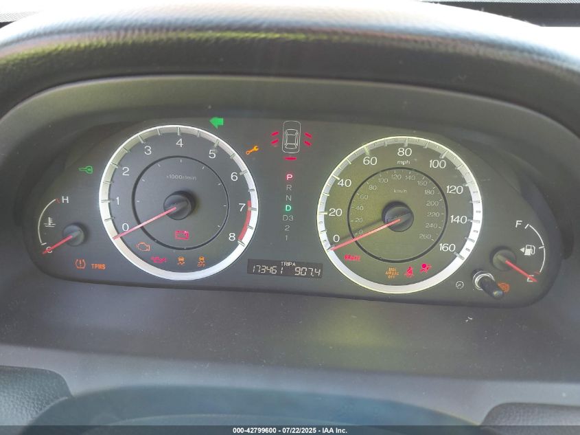 2012 Honda Accord 2.4 Lx VIN: 1HGCP2F30CA120595 Lot: 42799600