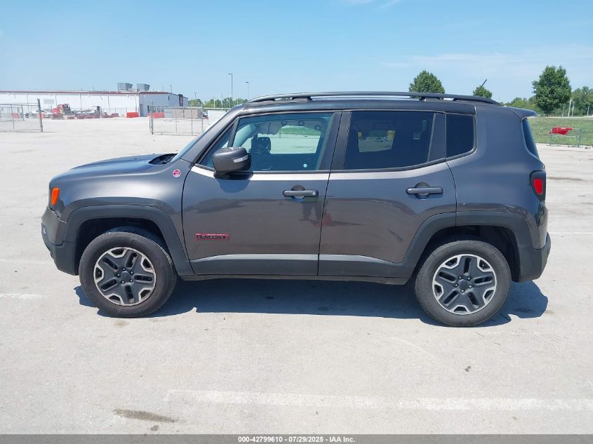 2017 Jeep Renegade Trailhawk 4X4 VIN: ZACCJBCB5HPG55165 Lot: 42799610