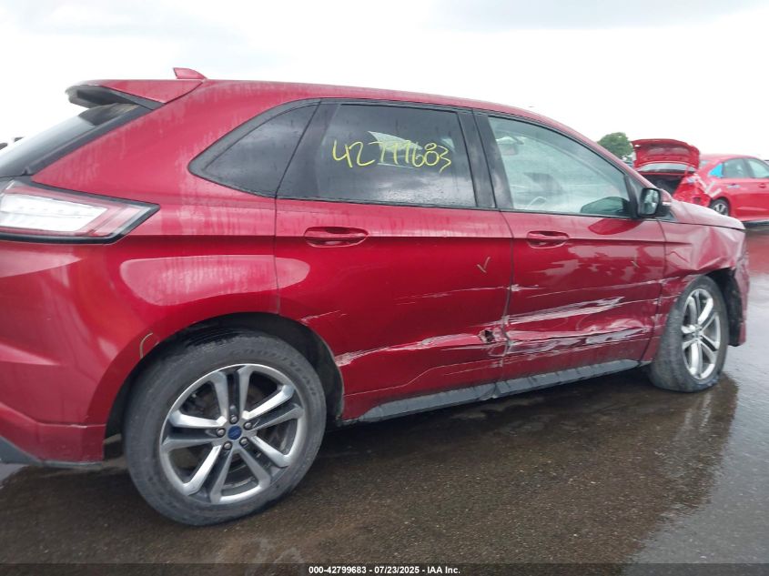 2017 Ford Edge Sport VIN: 2FMPK4AP1HBC23360 Lot: 42799683