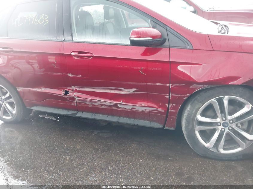 2017 Ford Edge Sport VIN: 2FMPK4AP1HBC23360 Lot: 42799683