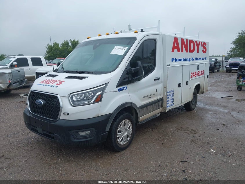 1FDBW5PG0PKB50496 2023 FORD TRANSIT photo no. 2