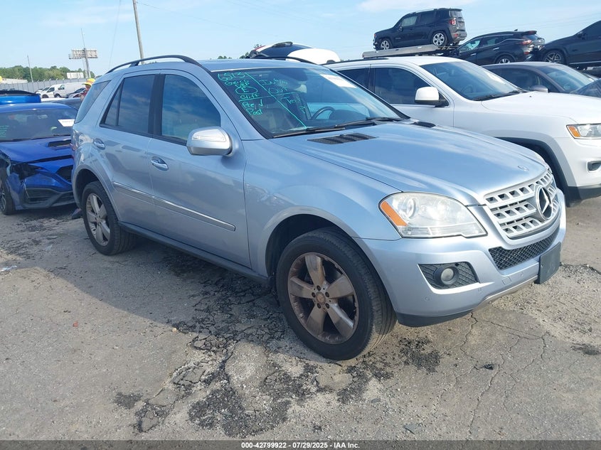 4JGBB86EX9A443196 2009 Mercedes-Benz Ml 350 4Matic auction photo 1