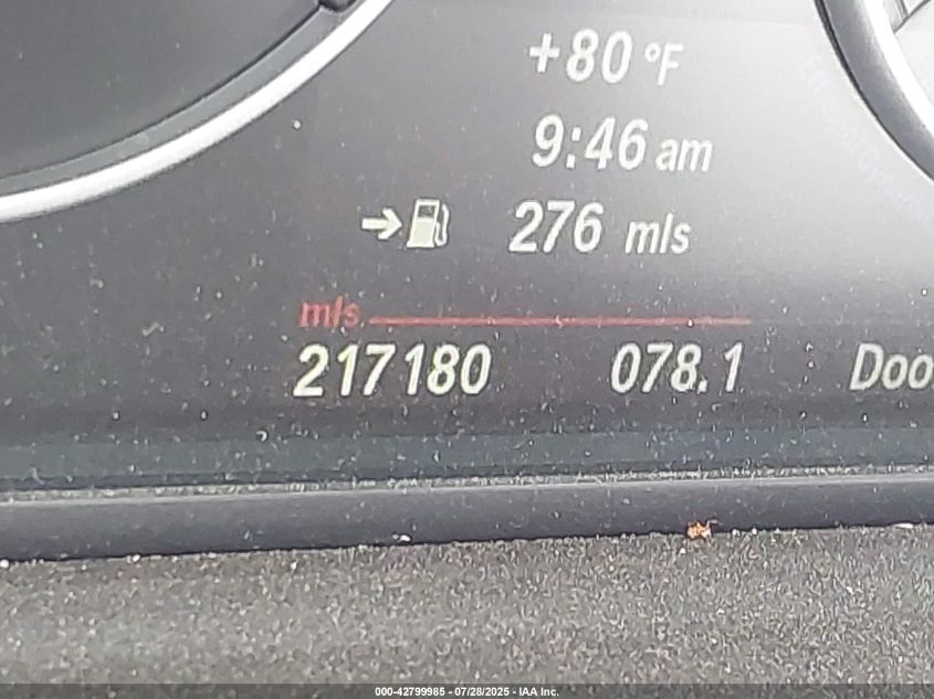 2012 BMW 528I xDrive VIN: WBAXH5C51CDW02072 Lot: 42799985