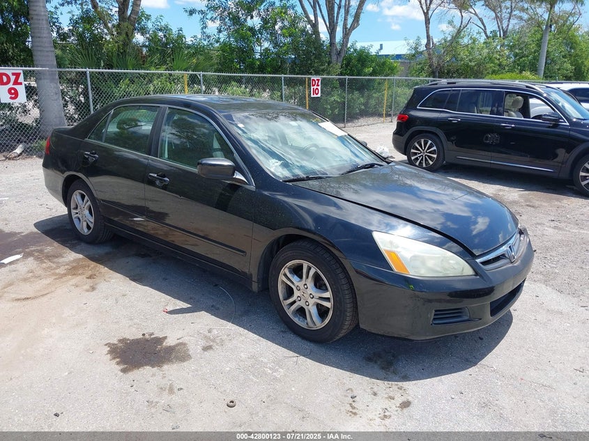 1HGCM56847A060963 2007 Honda Accord 2.4 Ex auction photo 1