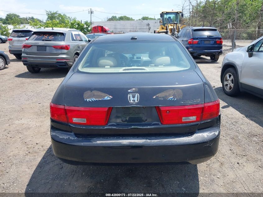 2005 Honda Accord 2.4 Ex VIN: 1HGCM568X5A181428 Lot: 42800173