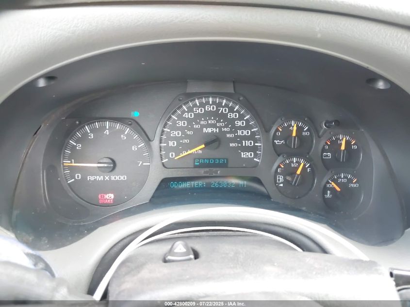 2003 Chevrolet Trailblazer Lt VIN: 1GNDT13S532338957 Lot: 42800209