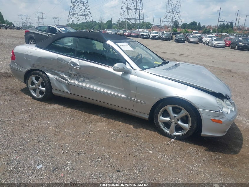 WDBTK65G25T047602 2005 Mercedes-Benz Clk 320 auction photo 1