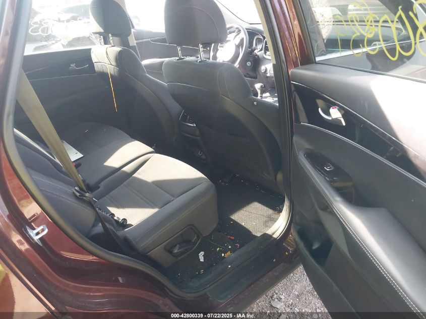 2017 Kia Sorento 2.4L Lx VIN: 5XYPGDA33HG297216 Lot: 42800339