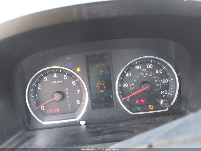 2007 Honda Cr-V Lx VIN: JHLRE48307C076652 Lot: 42800401