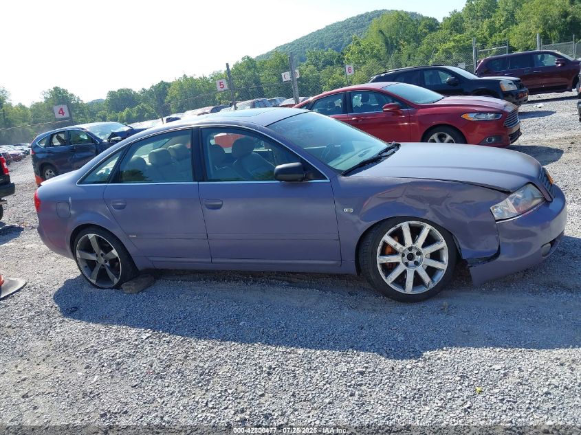2004 Audi A6 2.7T S-Line VIN: WAUCD64B74N102966 Lot: 42800477