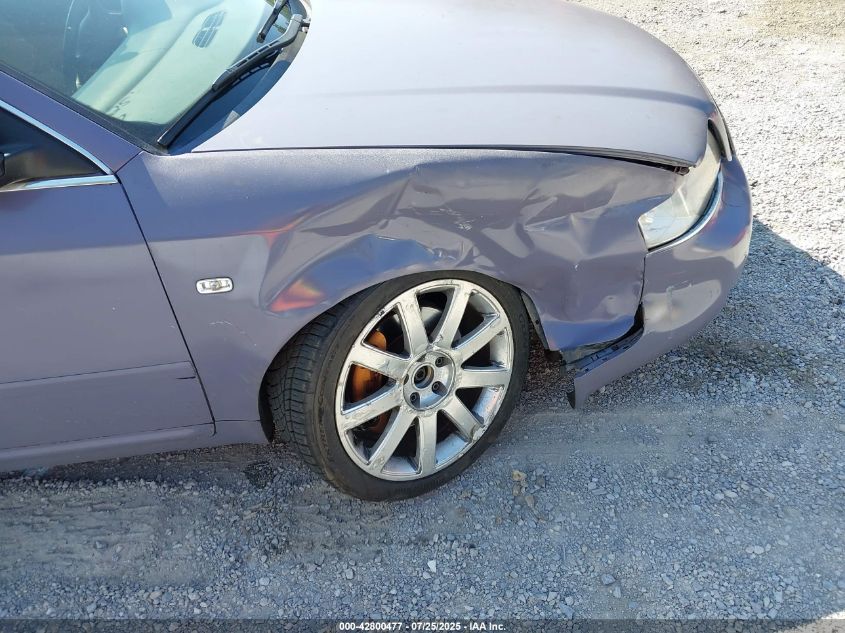 2004 Audi A6 2.7T S-Line VIN: WAUCD64B74N102966 Lot: 42800477