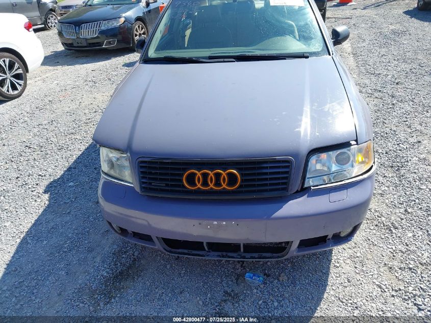 2004 Audi A6 2.7T S-Line VIN: WAUCD64B74N102966 Lot: 42800477