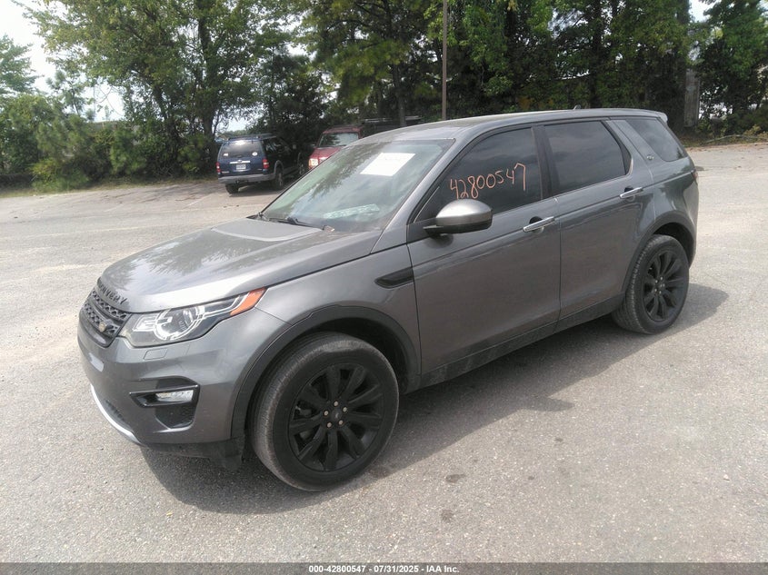 Vin: salct2bg0gh550877, lot: 43293979, land rover discovery sport hse lux 20162