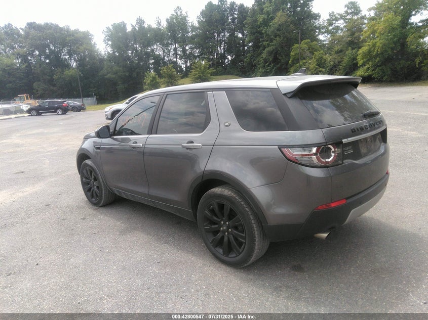 Vin: salct2bg0gh550877, lot: 43293979, land rover discovery sport hse lux 20163