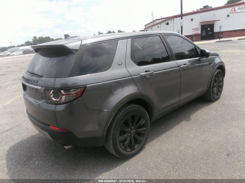 Vin: salct2bg0gh550877, lot: 43293979, land rover discovery sport hse lux 20164