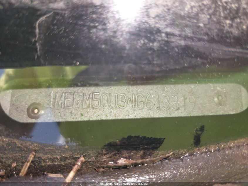 2004 Mercury Sable Gs VIN: 1MEFM50U34G613319 Lot: 42800731