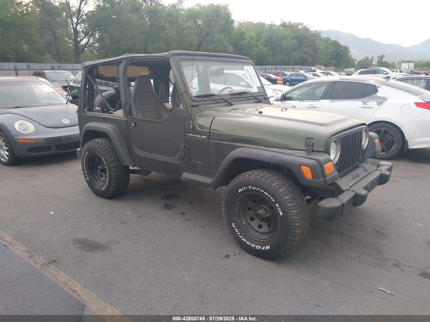 1J4FY29P4WP732012 1998 Jeep Wrangler Se auction photo 1