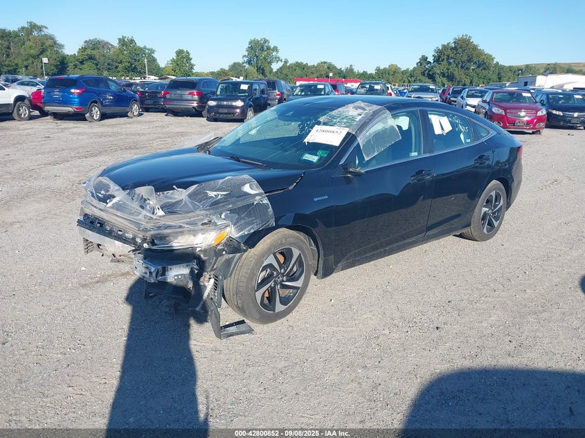 Vin: 19xze4f54ne012542, lot: 43294284, honda insight ex 20222