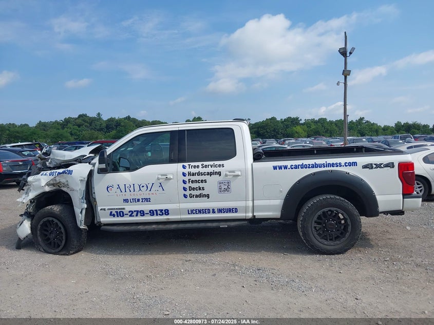 2020 Ford F-250 Lariat VIN: 1FT8W2BT0LEE01995 Lot: 42800973