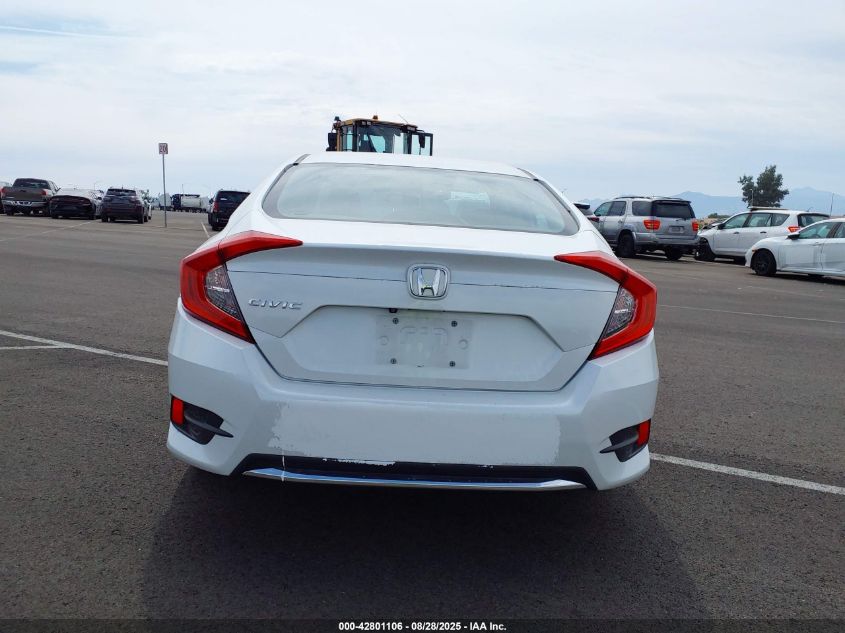 2019 Honda Civic Lx VIN: 19XFC2F63KE030421 Lot: 42801106