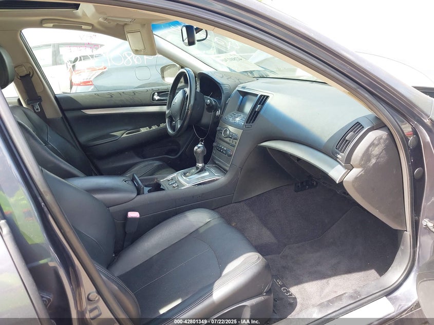 2012 Infiniti G37X VIN: JN1CV6AR3CM972450 Lot: 42801349