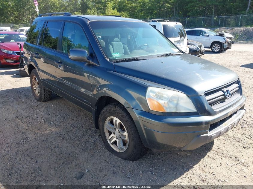 2003 Honda Pilot Ex VIN: 2HKYF18423H600895 Lot: 42801440