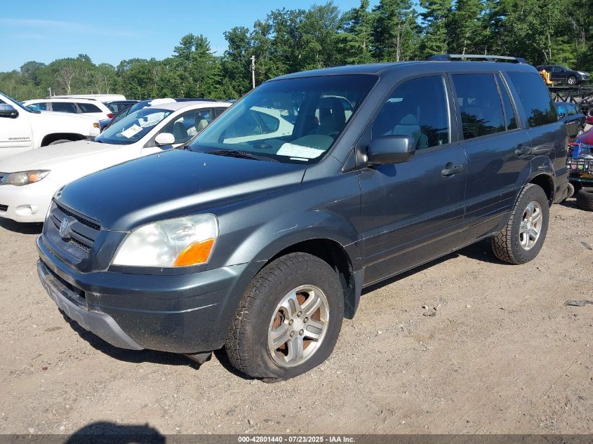2003 Honda Pilot Ex VIN: 2HKYF18423H600895 Lot: 42801440