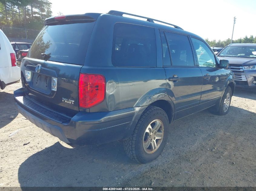 2003 Honda Pilot Ex VIN: 2HKYF18423H600895 Lot: 42801440