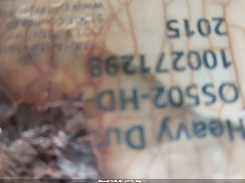 2015 Ford F-350 Chassis Xl VIN: 1FDRF3HT6FED25670 Lot: 42801470