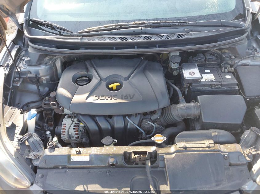 2012 Hyundai Elantra Limited VIN: 5NPDH4AE9CH100603 Lot: 42801501