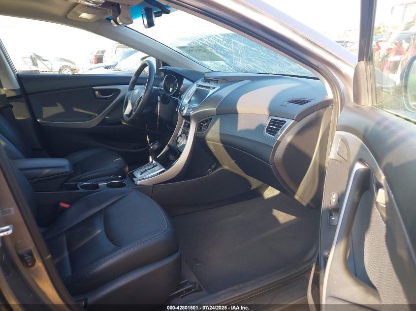 2012 Hyundai Elantra Limited VIN: 5NPDH4AE9CH100603 Lot: 42801501