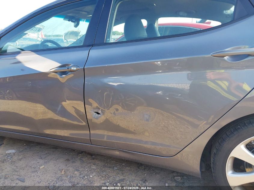 2012 Hyundai Elantra Limited VIN: 5NPDH4AE9CH100603 Lot: 42801501