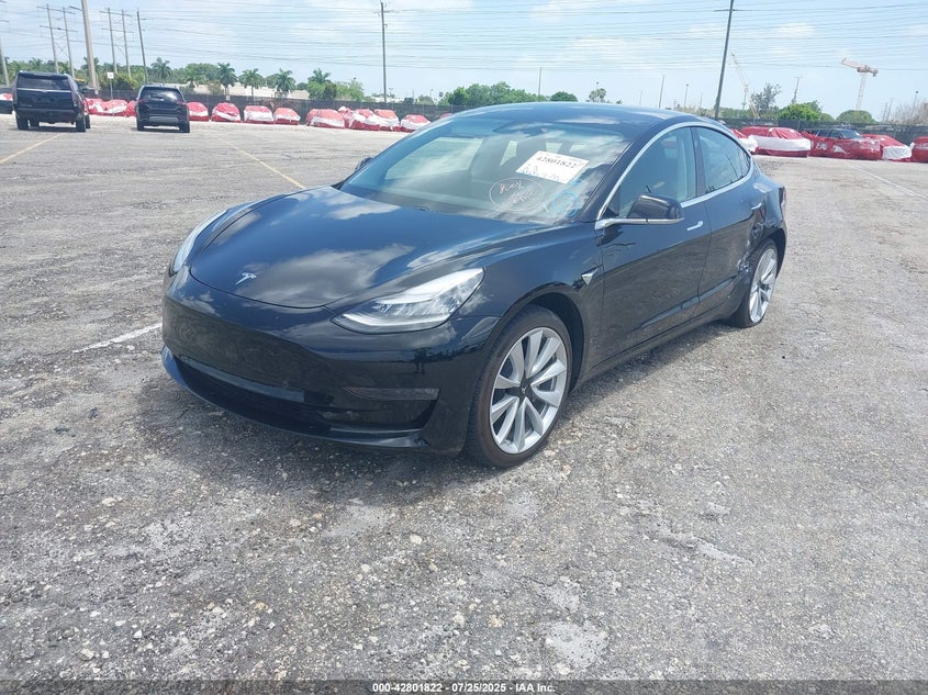Vin: 5yj3e1ea6kf416953, lot: 43295255, tesla model 3 20192