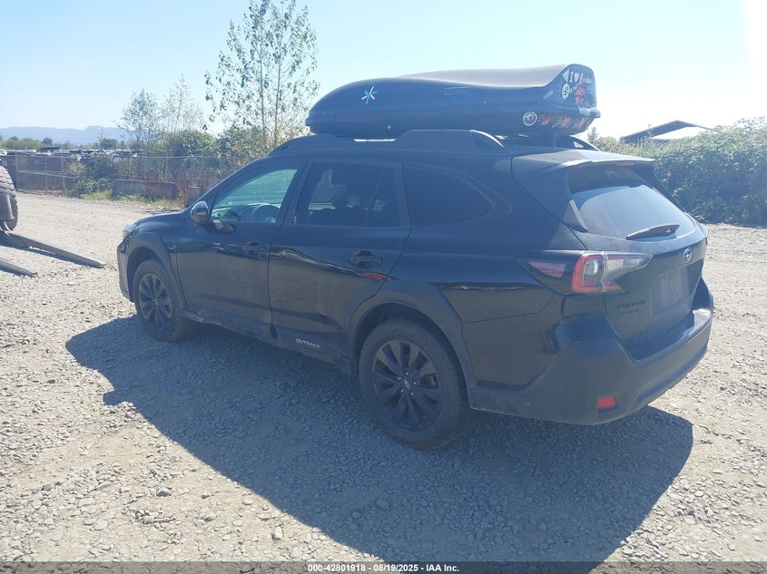 Vin: 4s4btgld4p3209835, lot: 43295351, subaru outback onyx edition xt 20233