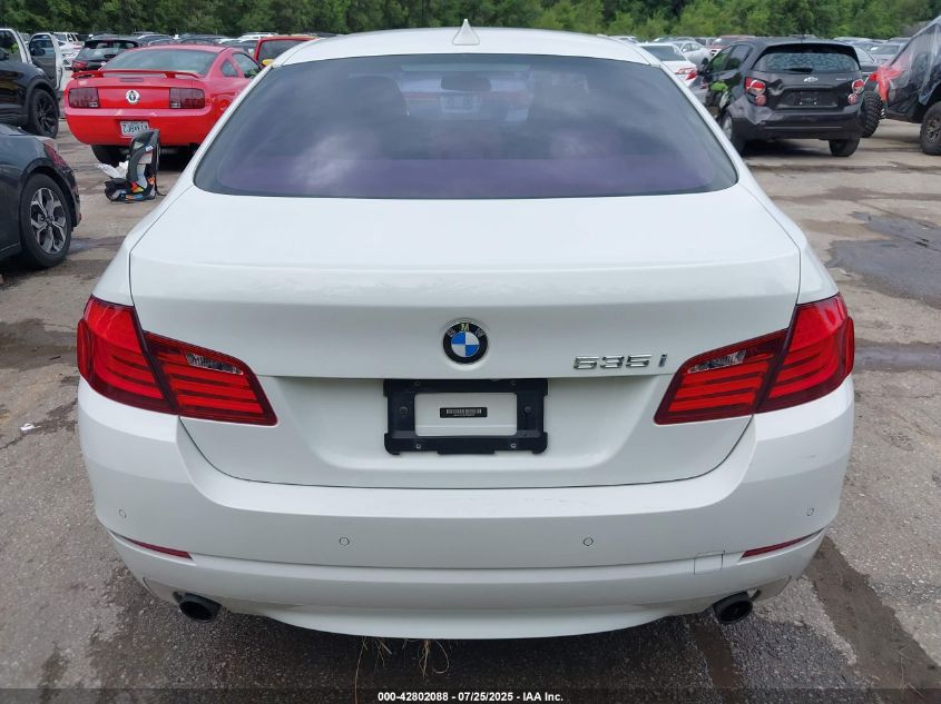 2012 BMW 535I VIN: WBAFR7C56CC808076 Lot: 42802088