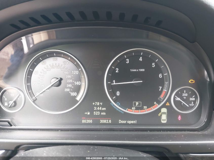 2012 BMW 535I VIN: WBAFR7C56CC808076 Lot: 42802088