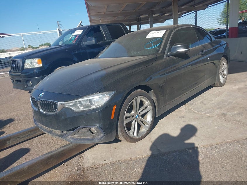 Vin: wba4u7c33h5h19925, lot: 43295556, bmw 430i 20172