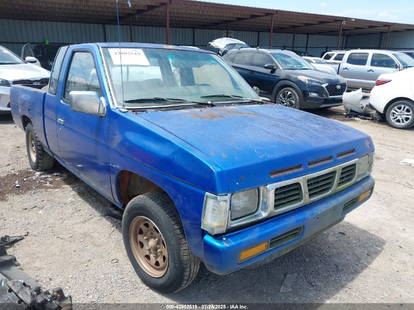 1995 Nissan Truck King Cab Xe blue pickup gasoline 1N6SD16S2SC422118 photo #1
