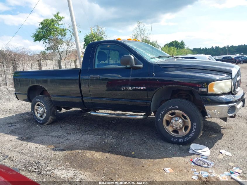 2004 Dodge Ram 2500 Slt/Laramie VIN: 3D7KU26D94G115187 Lot: 42802539