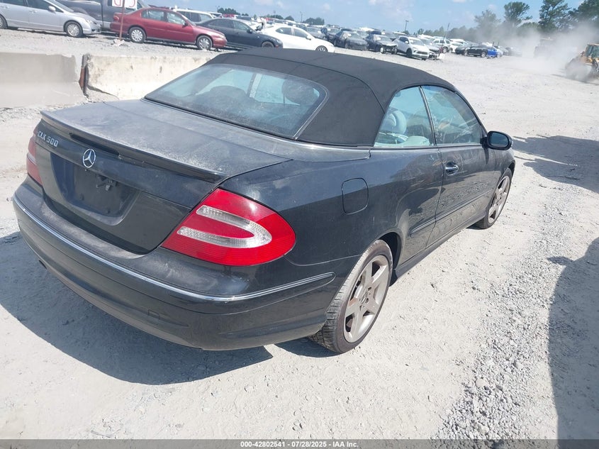 2005 Mercedes-Benz Clk 500 VIN: WDBTK75J55F123703 Lot: 42802541