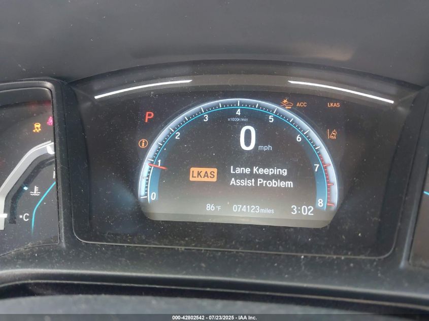 2020 Honda Civic Lx VIN: 2HGFC2F68LH540044 Lot: 42802542