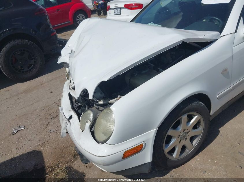 1999 Mercedes-Benz Clk 320 VIN: WDBLK65G6XT012659 Lot: 42802626